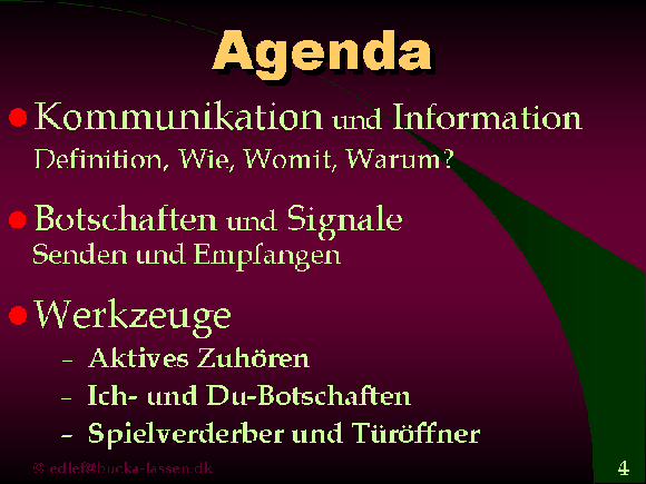 Agenda