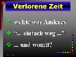 VerloreneZeit