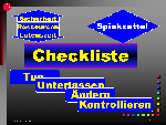 Checkliste